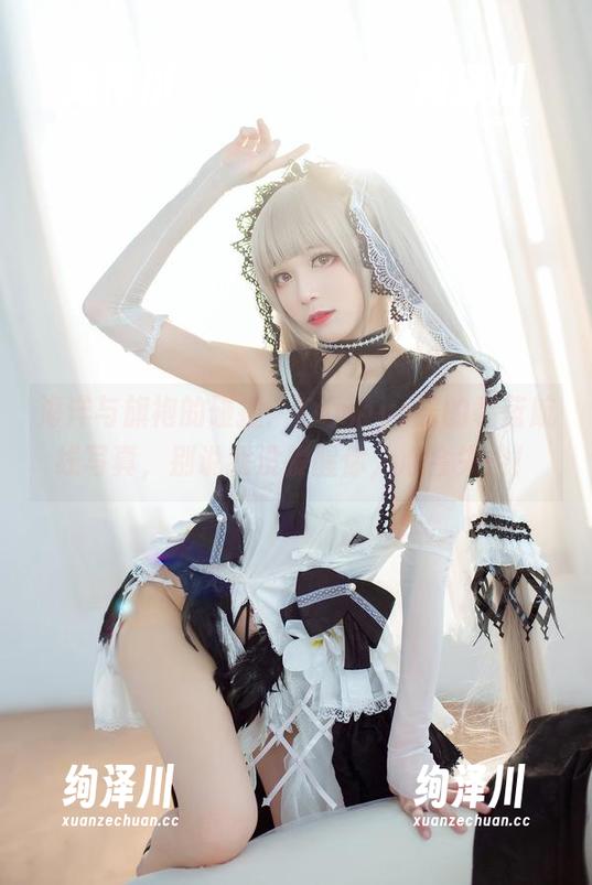 Tomoyo酱 海洋与旗袍的碰撞:Tomoyo酱的碧蓝航线写真,别说我没提醒你,心会失控!