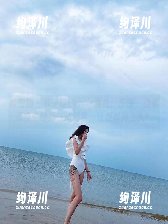 微密圈 - 林子喵Lynne黑色：原图，仿佛黑夜中的那一抹恒星，让我瞬间上头！