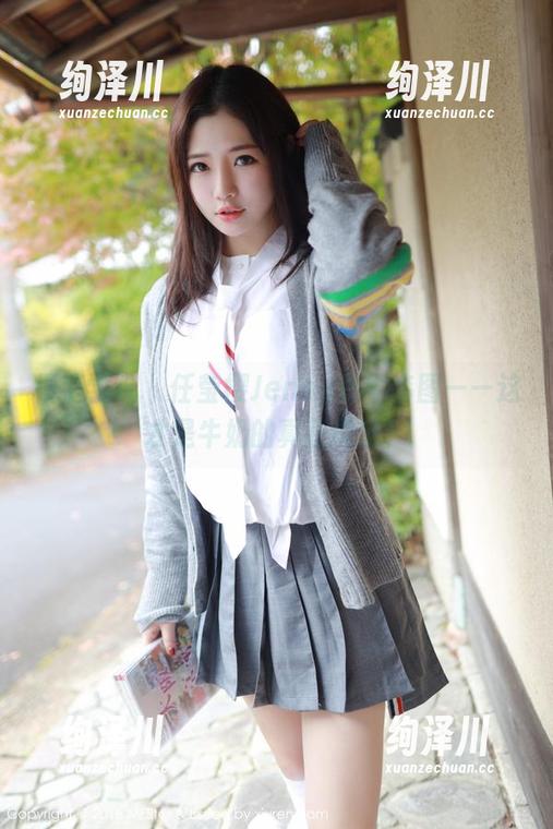 模范学院 - 任莹樱Jenny奶牛套图——这才是牛奶的真正诱惑！