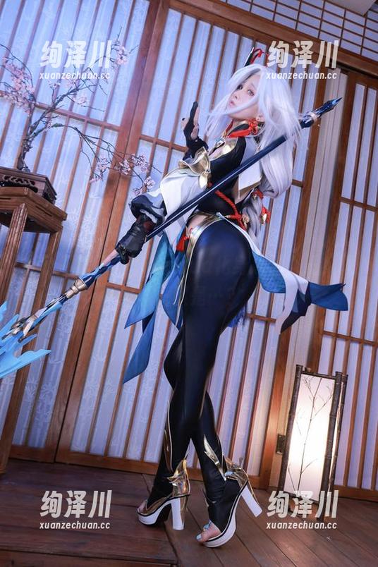 白色私房照，水淼aqua化身冰雪女王！原图竟然是…？