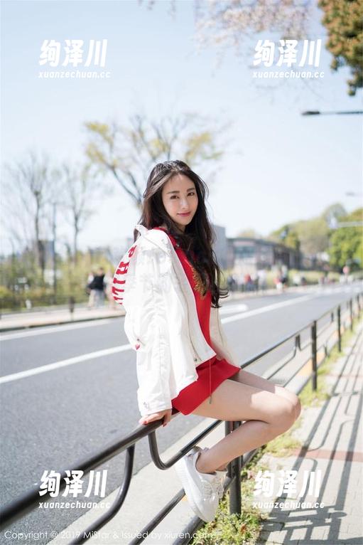 魅妍社 - 赵欢颜Jessica的短裙写真：穿越季节的轻盈和甜蜜